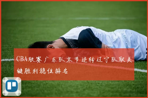 CBA联赛广东队末节逆转辽宁队取关键胜利稳住排名